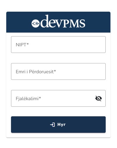 devPMS hyrje